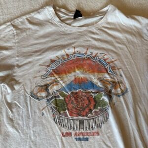 1982 Journey Escape Tour Rose Bowl Los Angeles Vtg Look Reprint Dbl Sided